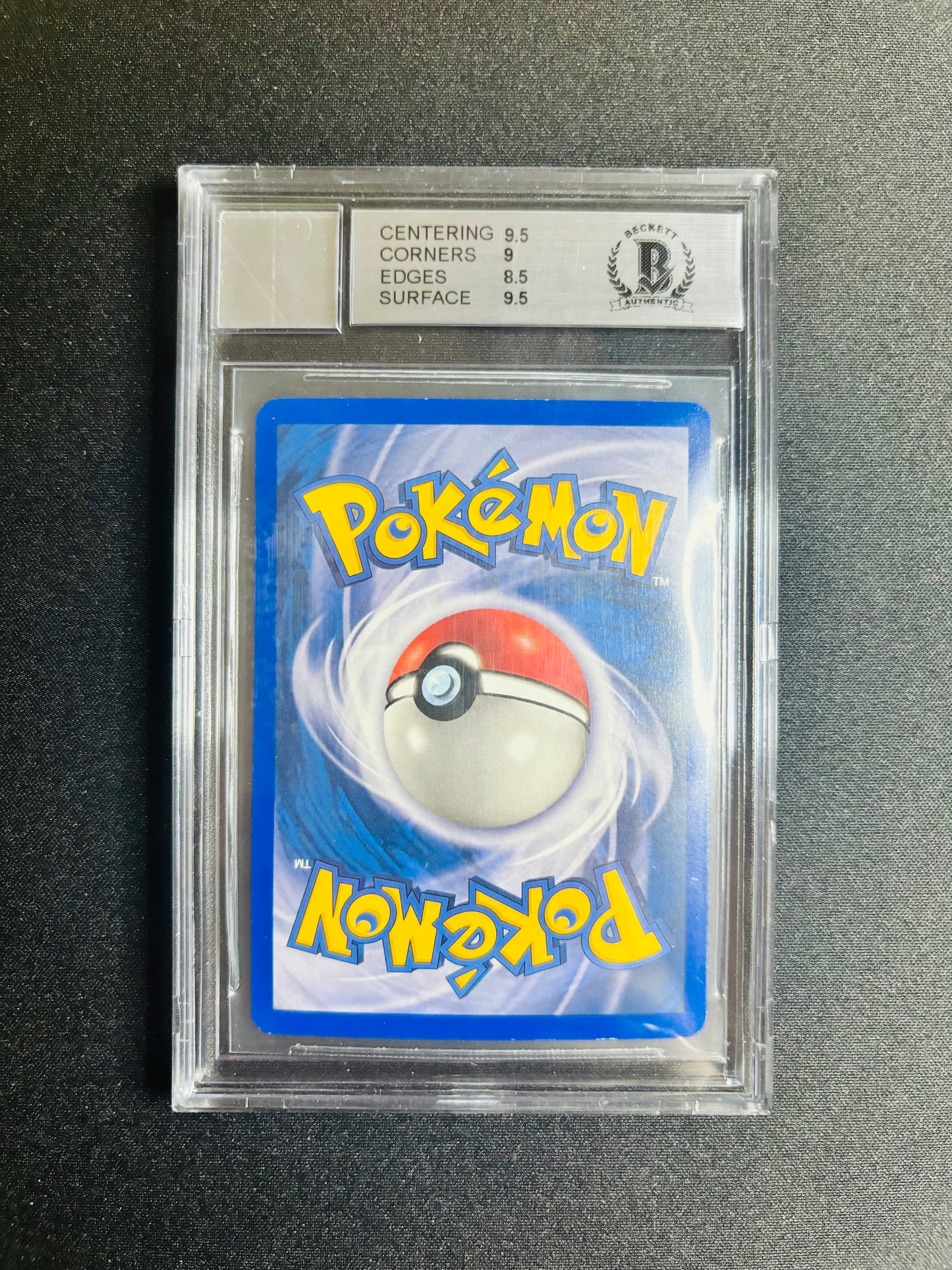 2002 LEGENDARY COLLECTION REVERSE FOIL #4 DARK BLASTOISE HOLO R MITSUHIRO ARITA BGS 9/10