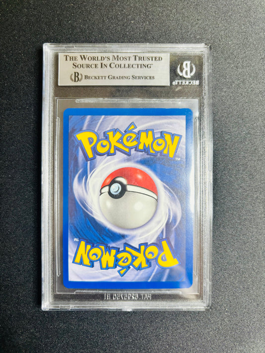 1999 FOSSIL 1ST EDITION ITALIAN #4 DRAGONITE HOLO R BGS 9