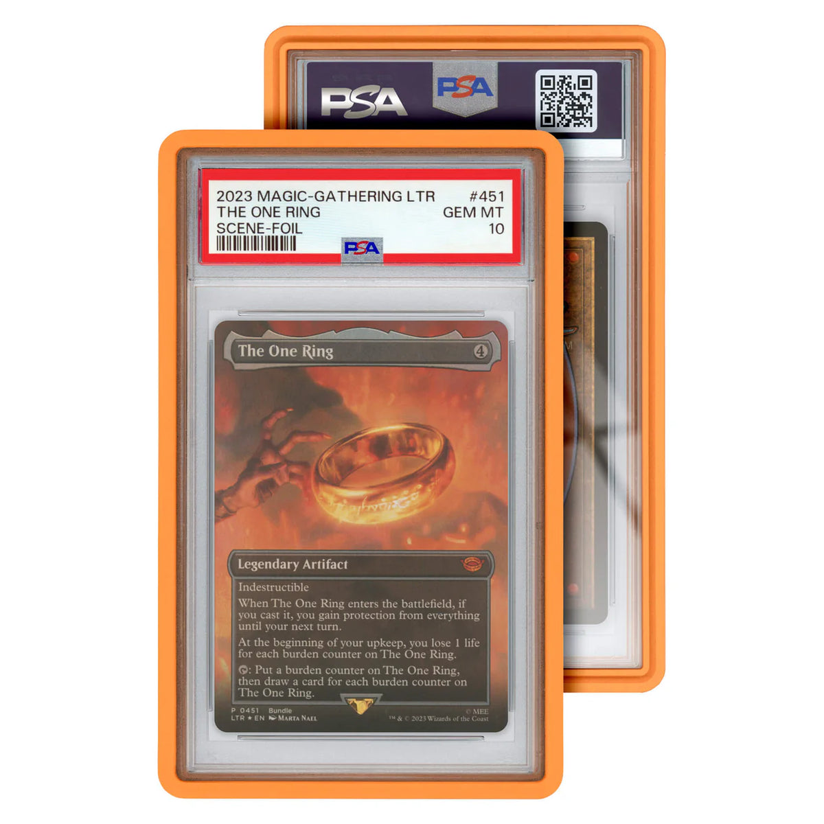 GradedGuard PSA Arancio