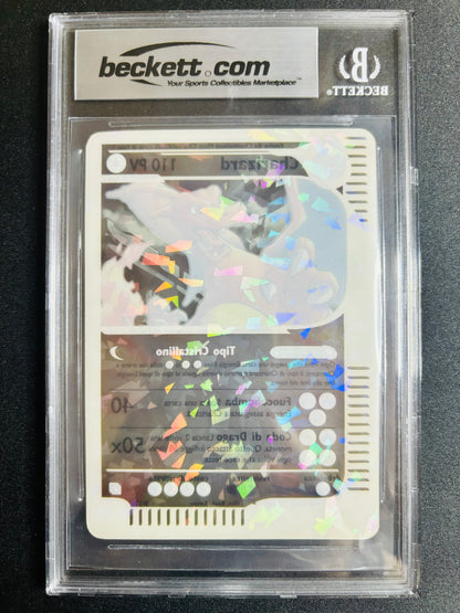 2003 SKYRIDGE ITALIAN #9 CHARIZARD CRYSTAL OVERSIZED BGS 9