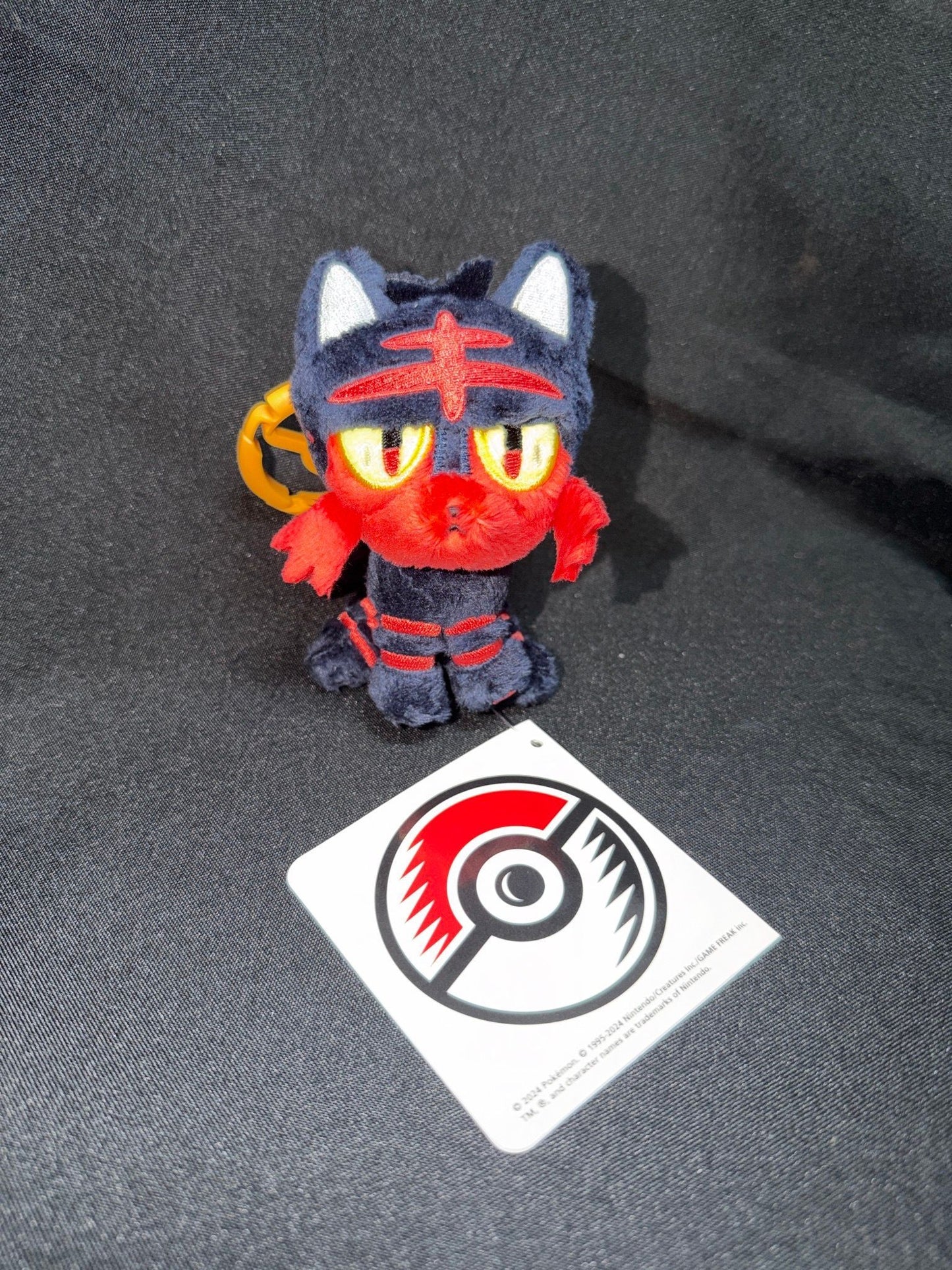 Pokemon Center TM Litten Fit Portachiavi
