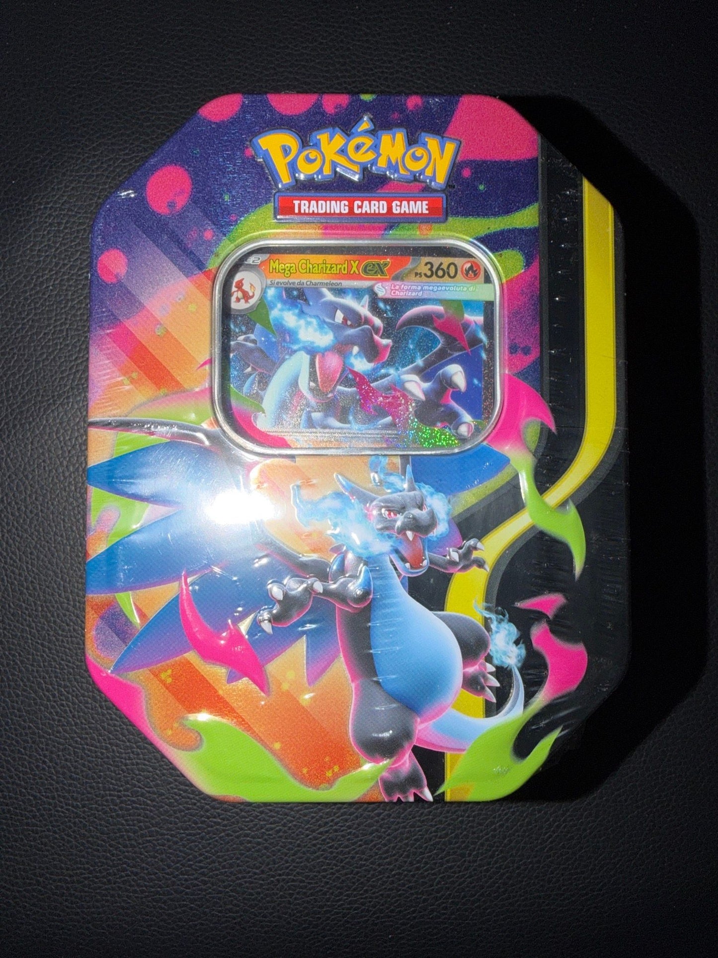 PKM Tin Mega Charizard XY 🇮🇹