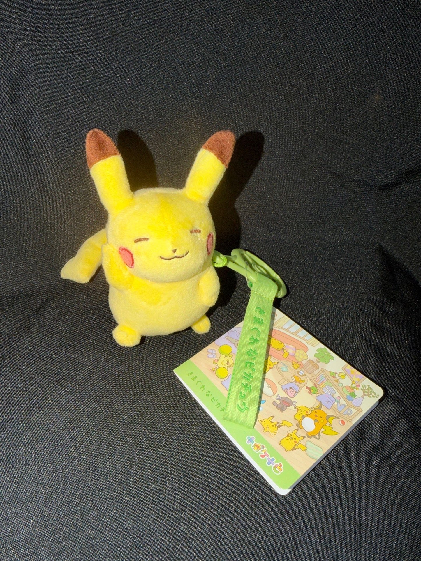 Pokemon Center TM Pikachu 30th Green Portachiavi