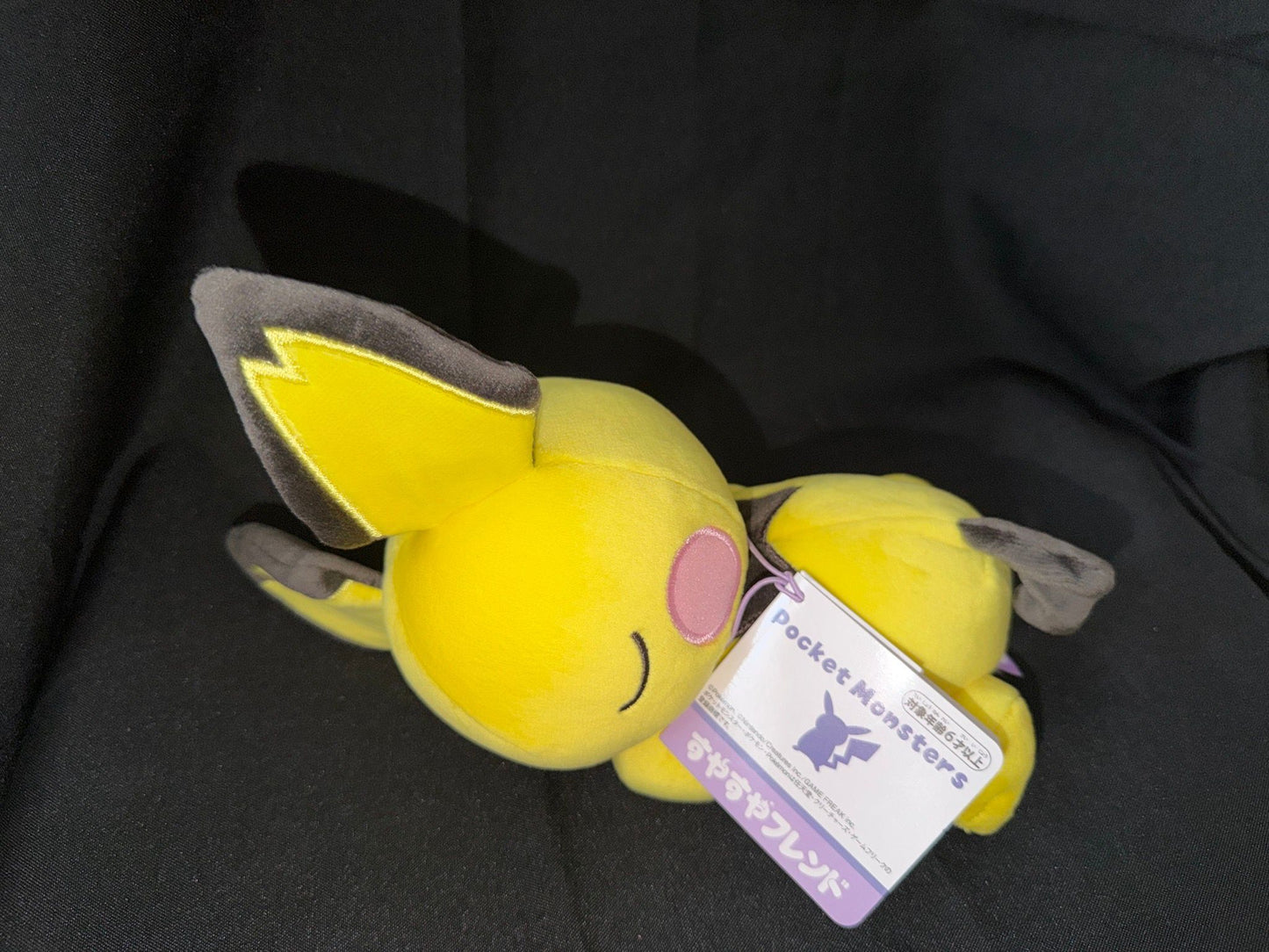 Pokemon Center TM Pichu peluche Sleep
